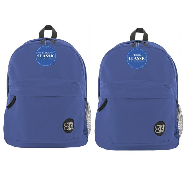Bazic Classic Backpack 17in Blue, PK2 1051